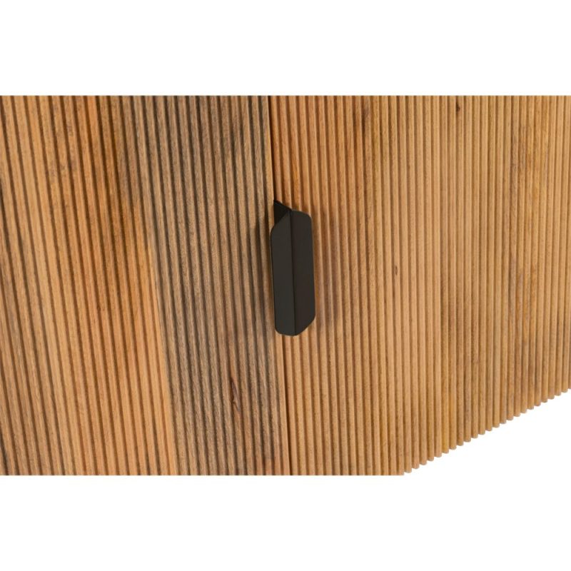 ORGANIC Bitter 4-Door Sideboard – Walnut-White