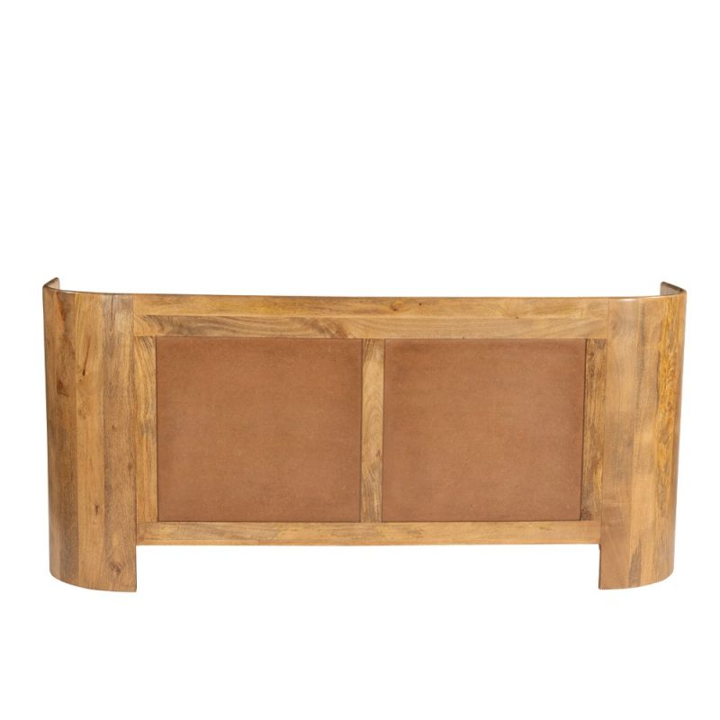 ORGANIC Bitter 4-Door Sideboard – Walnut-White